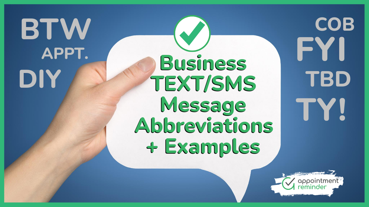 Business Texting: How to Use Text Acronyms the Right Way